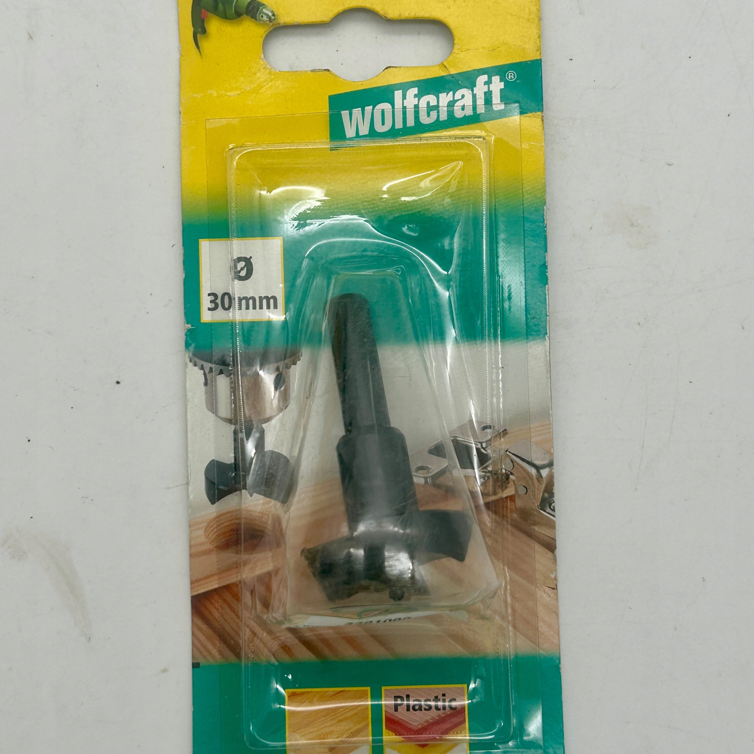 WOLFCRAFT Wood drill bit 30 mm 3301 Packaging status original