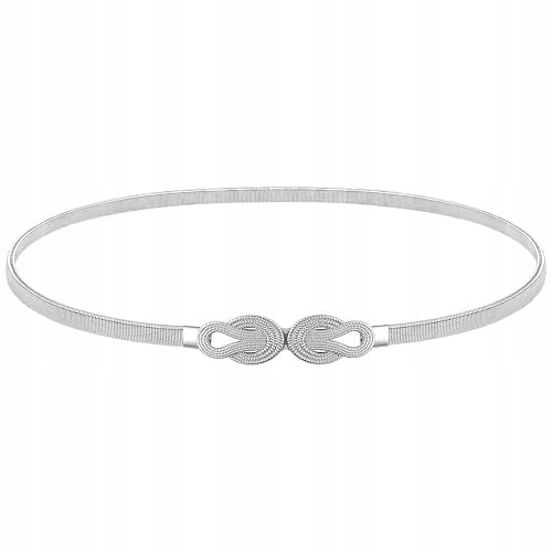 WOMEN'S BELT ELASTIC METAL NARROW FOR HIP DRESS FOR WOMEN