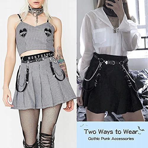 WOMEN'S BELT GOTHIC CHAIN PU LEATHER FOR WOMEN leather Manufacturer code SWC5908151788103