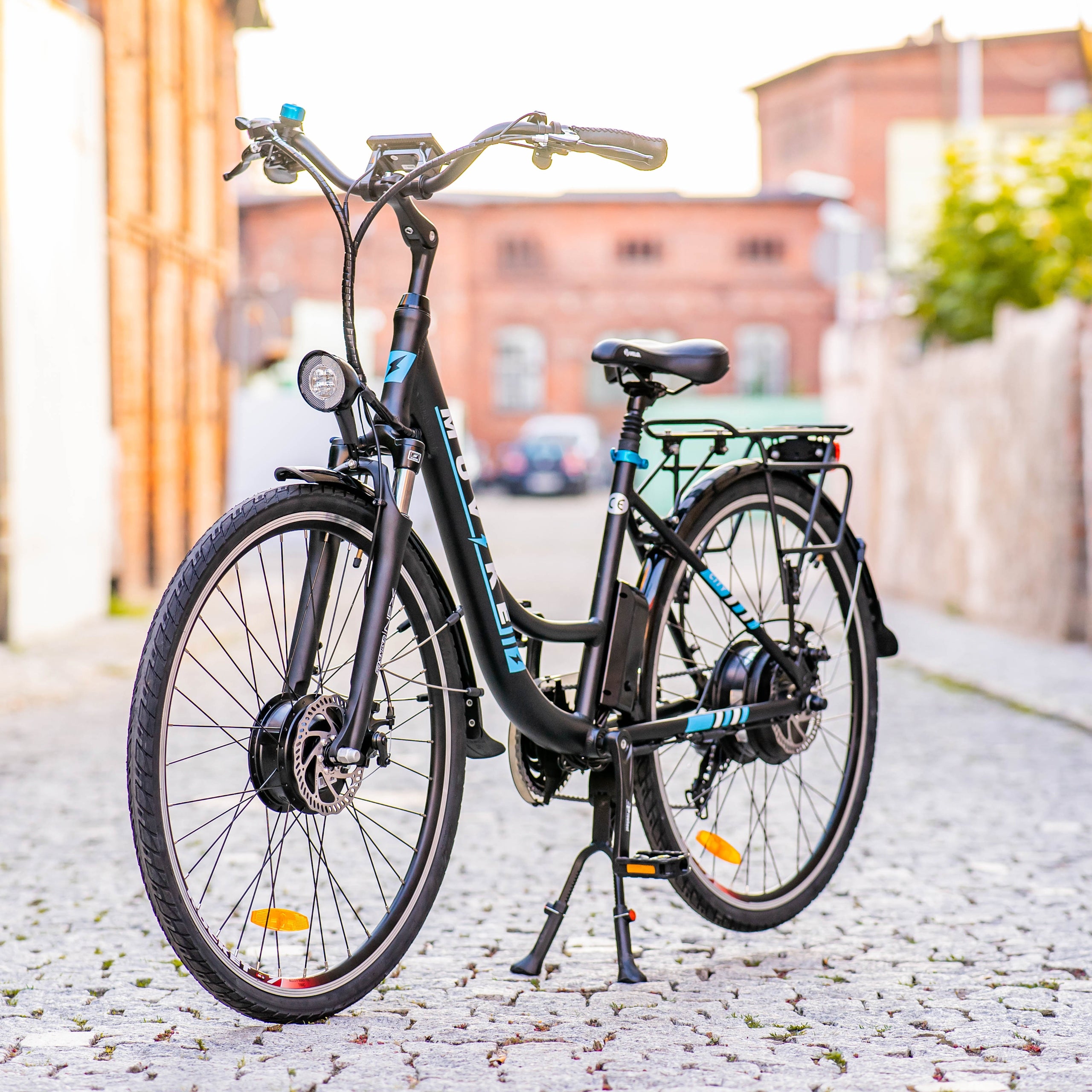 WOMEN'S ELECTRIC CITY BIKE 28" MUVIKE CITY 49 Nm 250W 25km/h UP TO 75KM Maximum rated power electric bike (under 250W)