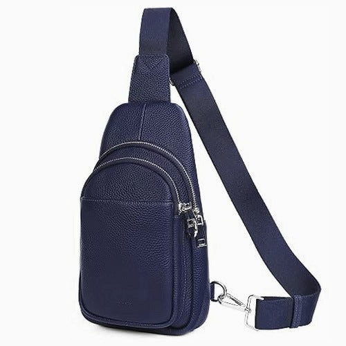 WOMEN'S LEATHER BELT BAG CROSSBODY ANTI-THEFT TRAVEL HOME