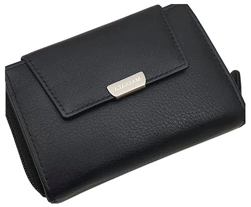 WOMEN'S LEATHER WALLET WITH RFID PROTECTION 14 COMPARTMENTS FOR WOMEN