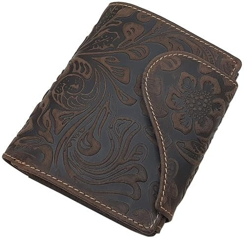 WOMEN'S LEATHER WALLET WITH RFID PROTECTION LIANA PATTERN FOR WOMEN Brand no brand