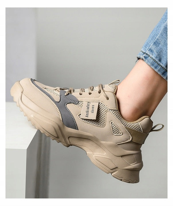 WOMEN'S LIGHTWEIGHT WORK SHOES SAFETY SHOES COMFORTABLE WITH NOSE BHP 37 Shoe size 37