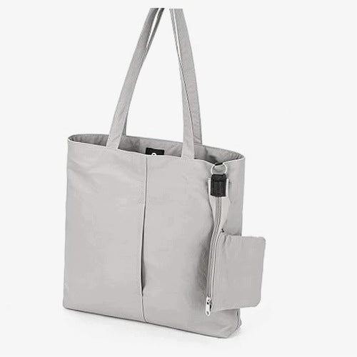 WOMEN'S NYLON SHOPPING BAG LIGHTWEIGHT MULTIPLE POCKETS FOR WORKING FROM HOME