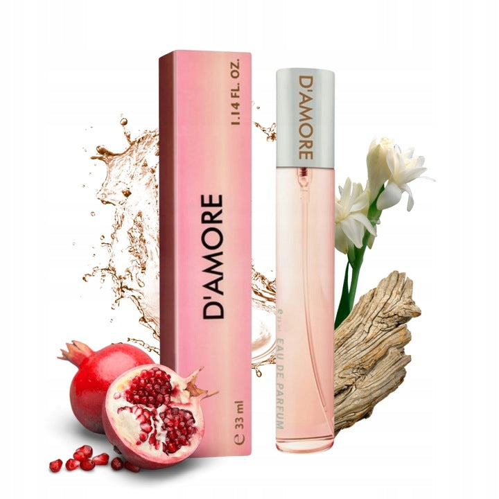 WOMEN'S PERFUME AMORE FLORAL SENSUAL ELEGANT MUSK FREESIA 33 ml