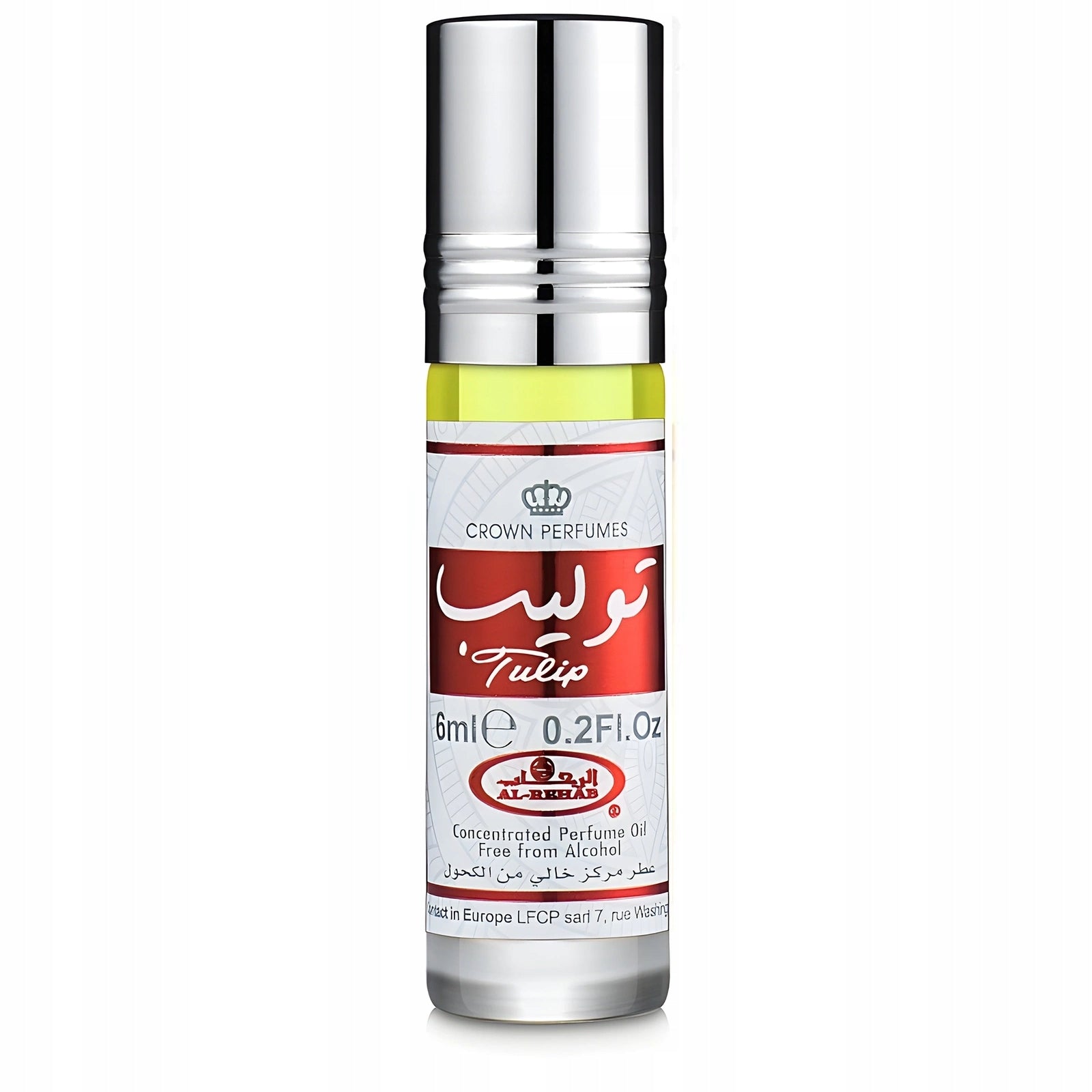 WOMEN'S PERFUME ARABIC AL-REHAB TULIP SWEET FLORAL IN OIL FRESH Brand Al-Rehab