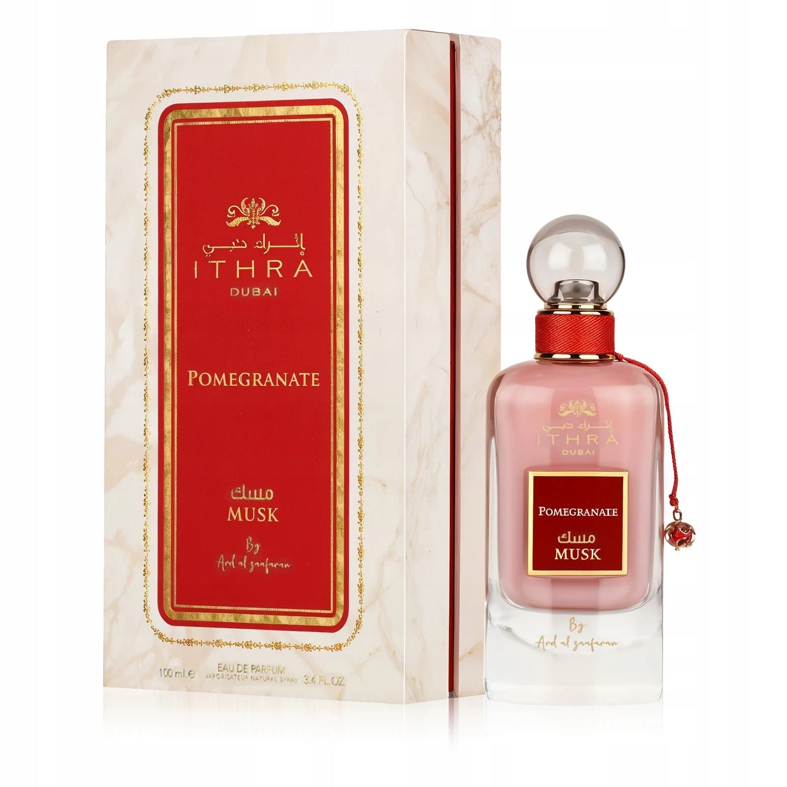 WOMEN'S PERFUME ARD AL ZAAFARAN ITHRA DUBAI MUSK POMEGRANATE Packaging status original