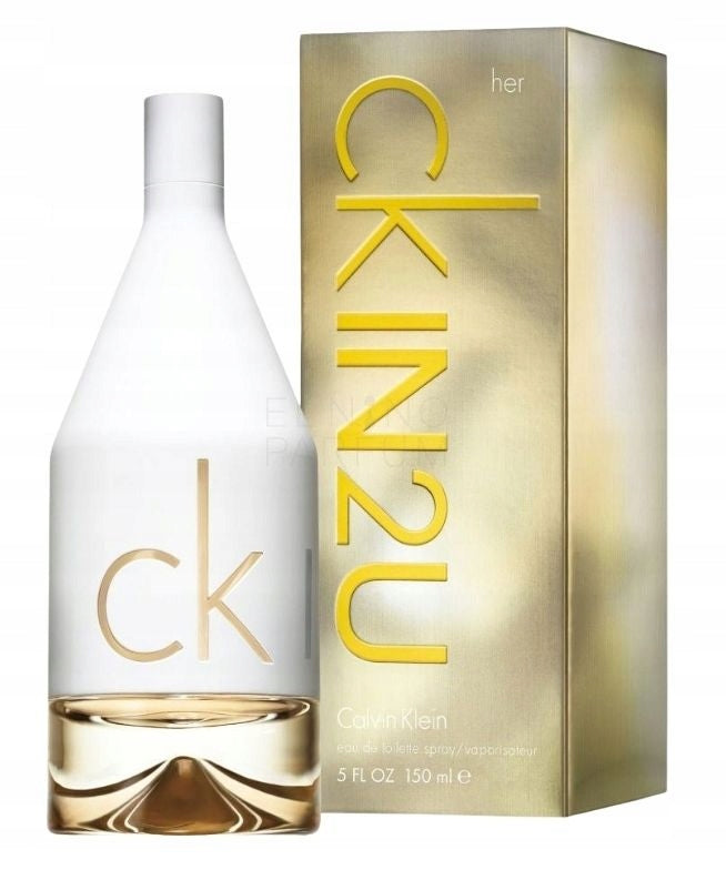 WOMEN'S PERFUME CK IN2U FOR HER WOMEN 150ml EDT * Calvin Klein WOMAN