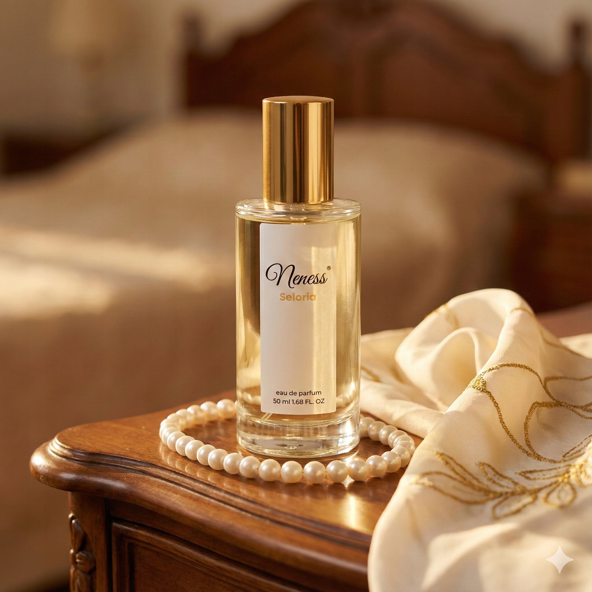 WOMEN'S PERFUME Neness Seloria 50 ml Sensual Permanent Fragrance No. 296 Brand Neness