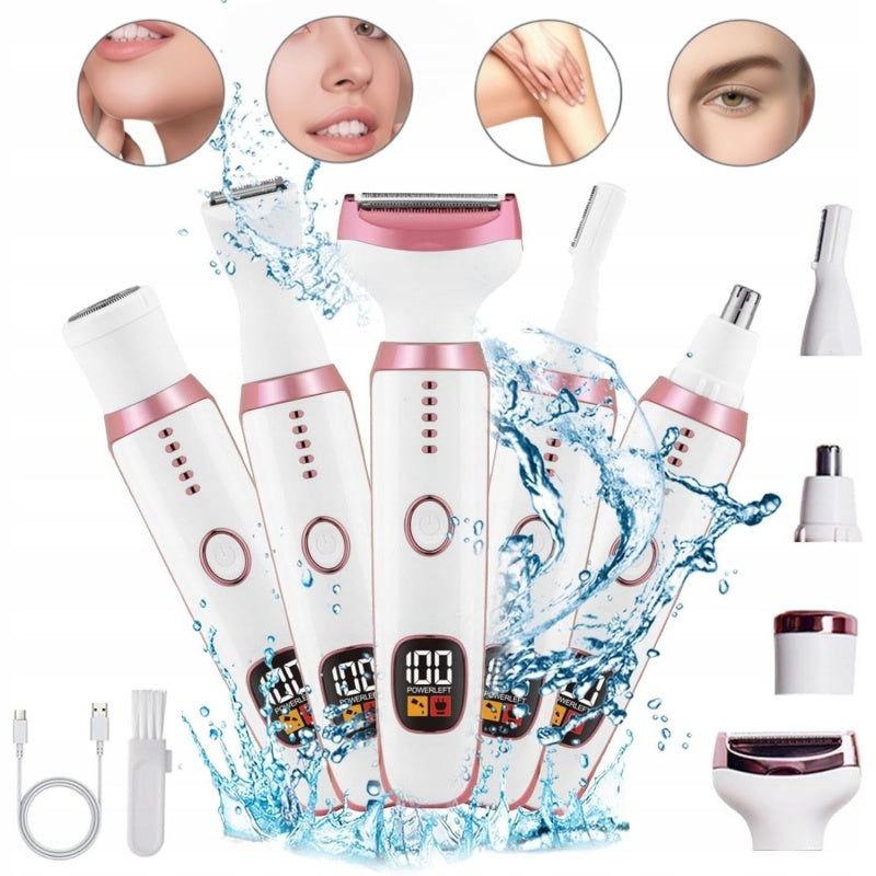 WOMEN'S SHAVER Bikini Leg Body EPILATOR TRIMMER ARMPIT MUSTACHE EYEBROW DELICATE