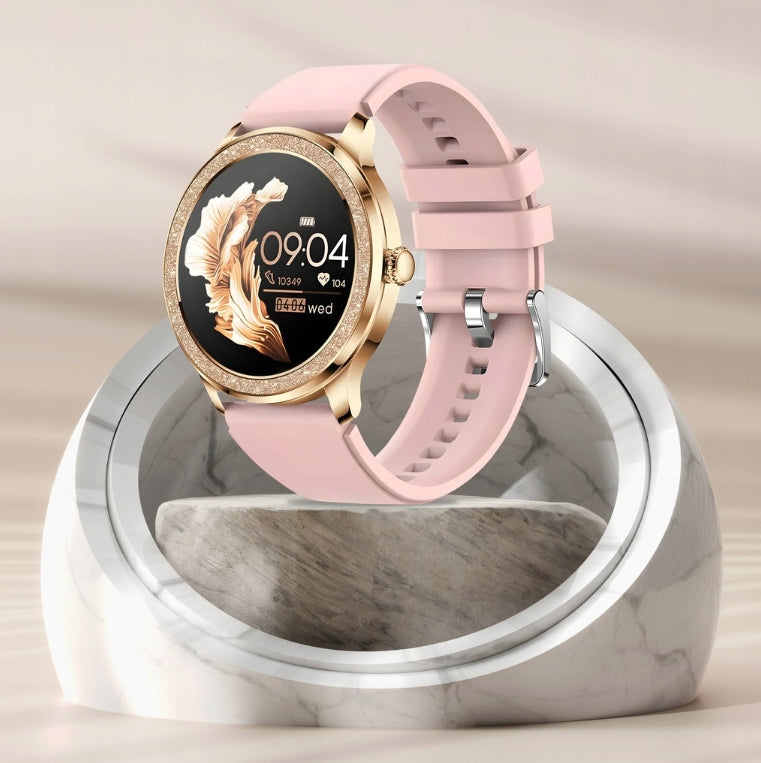 WOMEN'S SMARTWATCH FOR WOMAN TALK PRESSURE WATERPROOF MENU PL Model JGS Y33