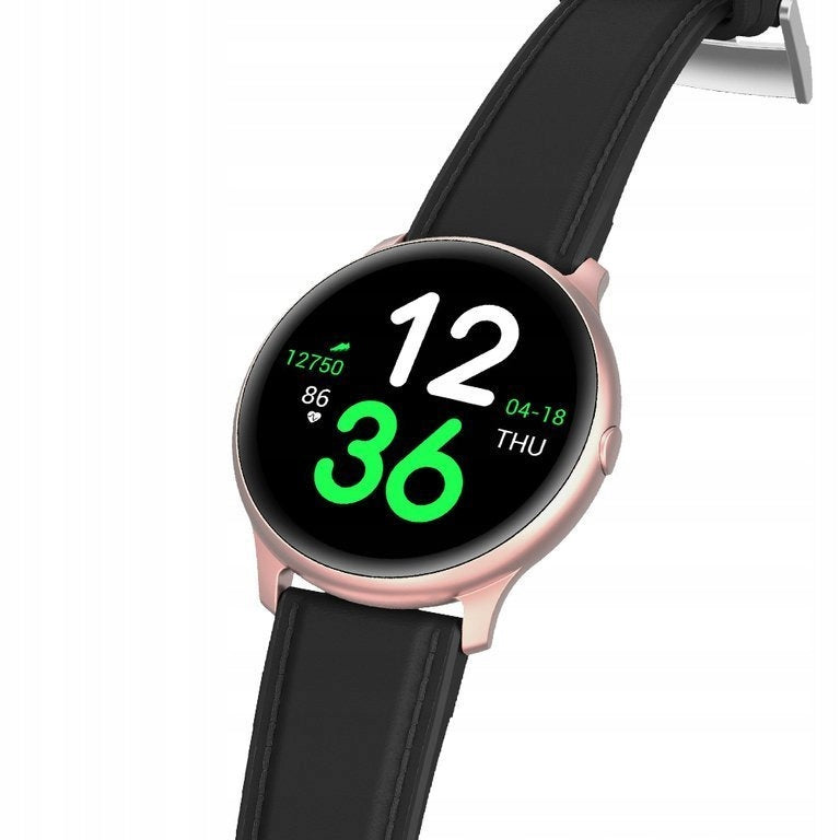 WOMEN'S SMARTWATCH G. Rossi G.RSF1-4C2-1 rosegold/black + additional STRAP + Packaging status original