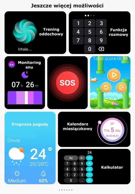 WOMEN'S SMARTWATCH GRAVITY GT3-1 WITH MENU CONNECTIONS PL THERMOMETER PULSE STEPS Brand Gravity