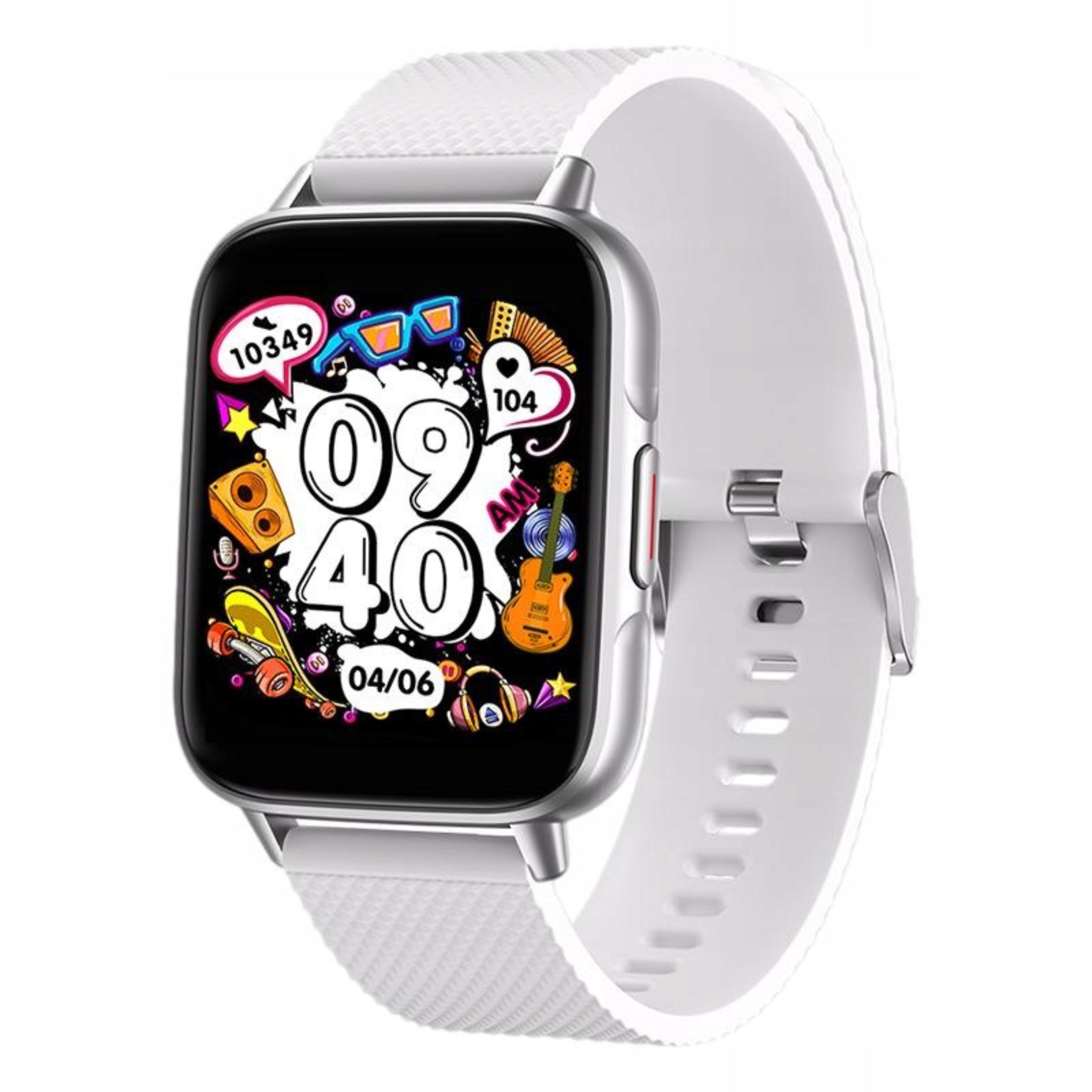 WOMEN'S SMARTWATCH NTN F02SILVER 3D MENU PL