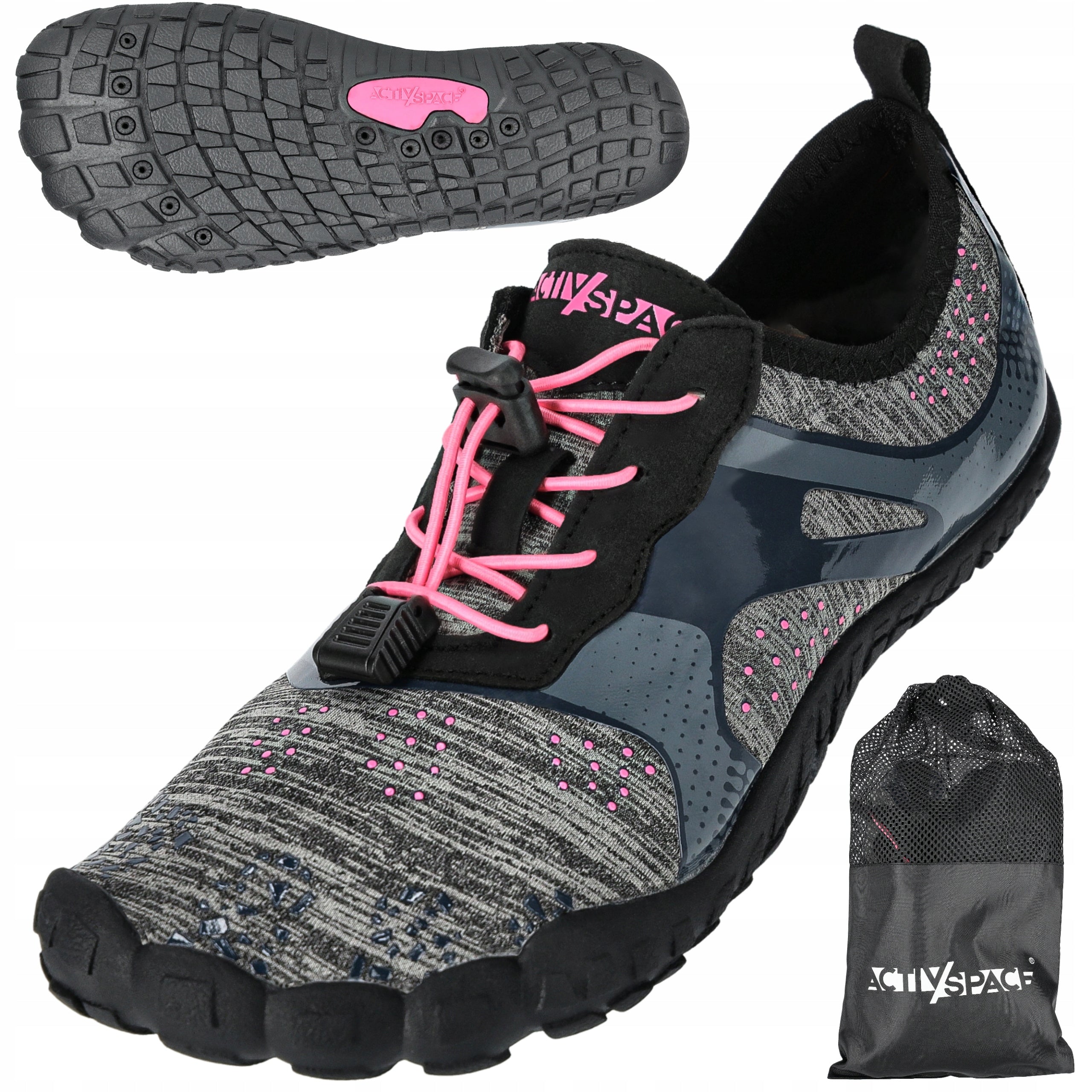 WOMEN'S SWIMMING WATER SHOES FOR BEACH SEA URCHIN REEF CORAL ROCKS R38 PRO