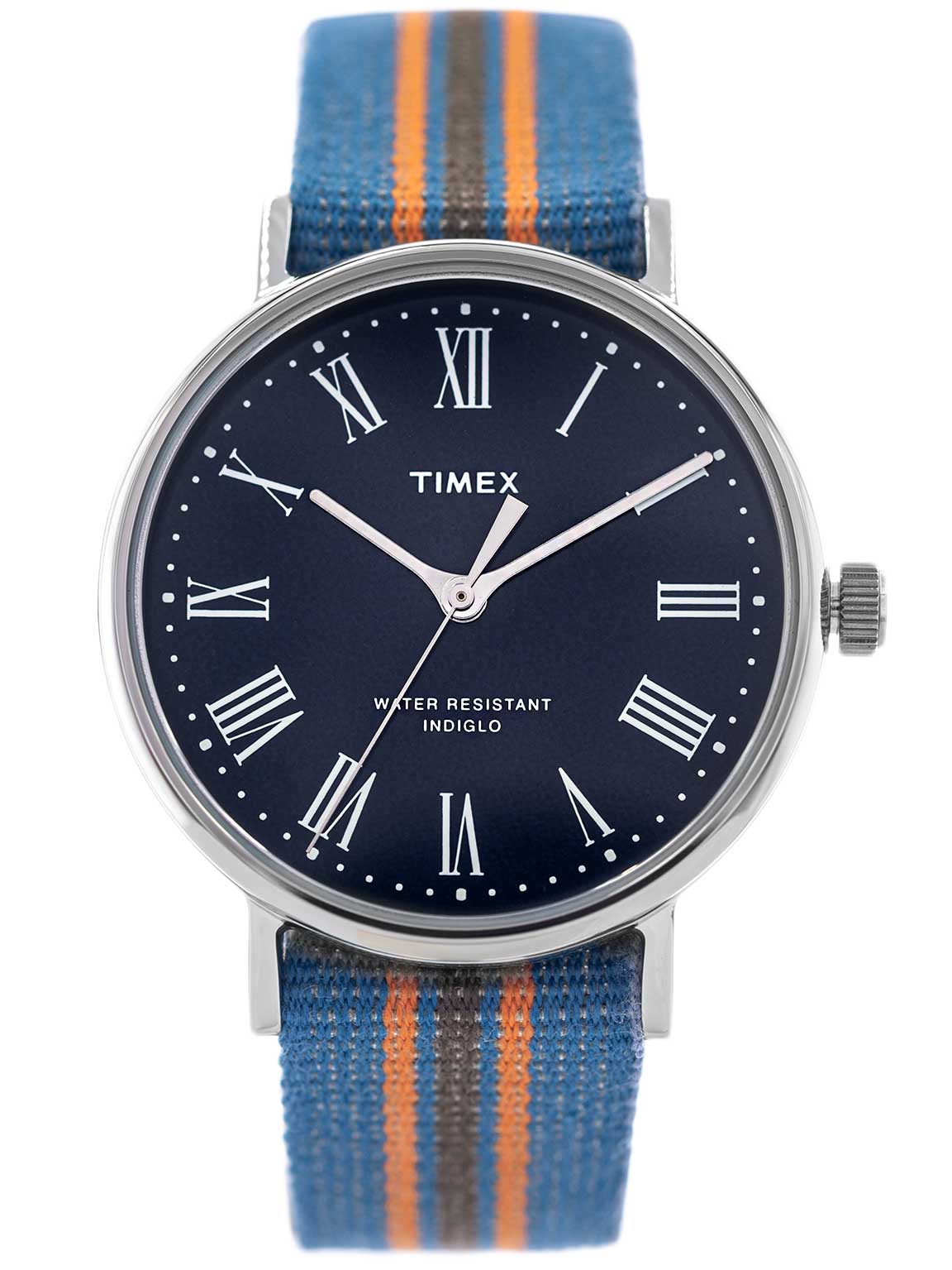 WOMEN'S TIMEX TW2U47100LG WATCH ON INDIGLO BAND Brand Timex