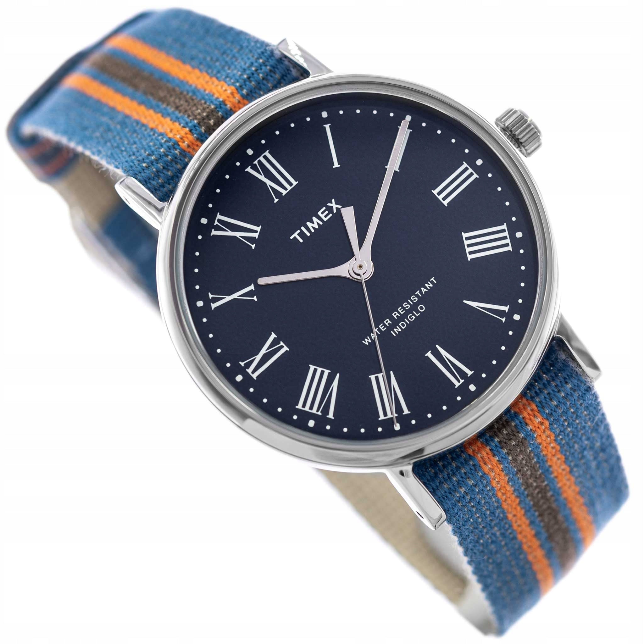 WOMEN'S TIMEX TW2U47100LG WATCH ON INDIGLO BAND