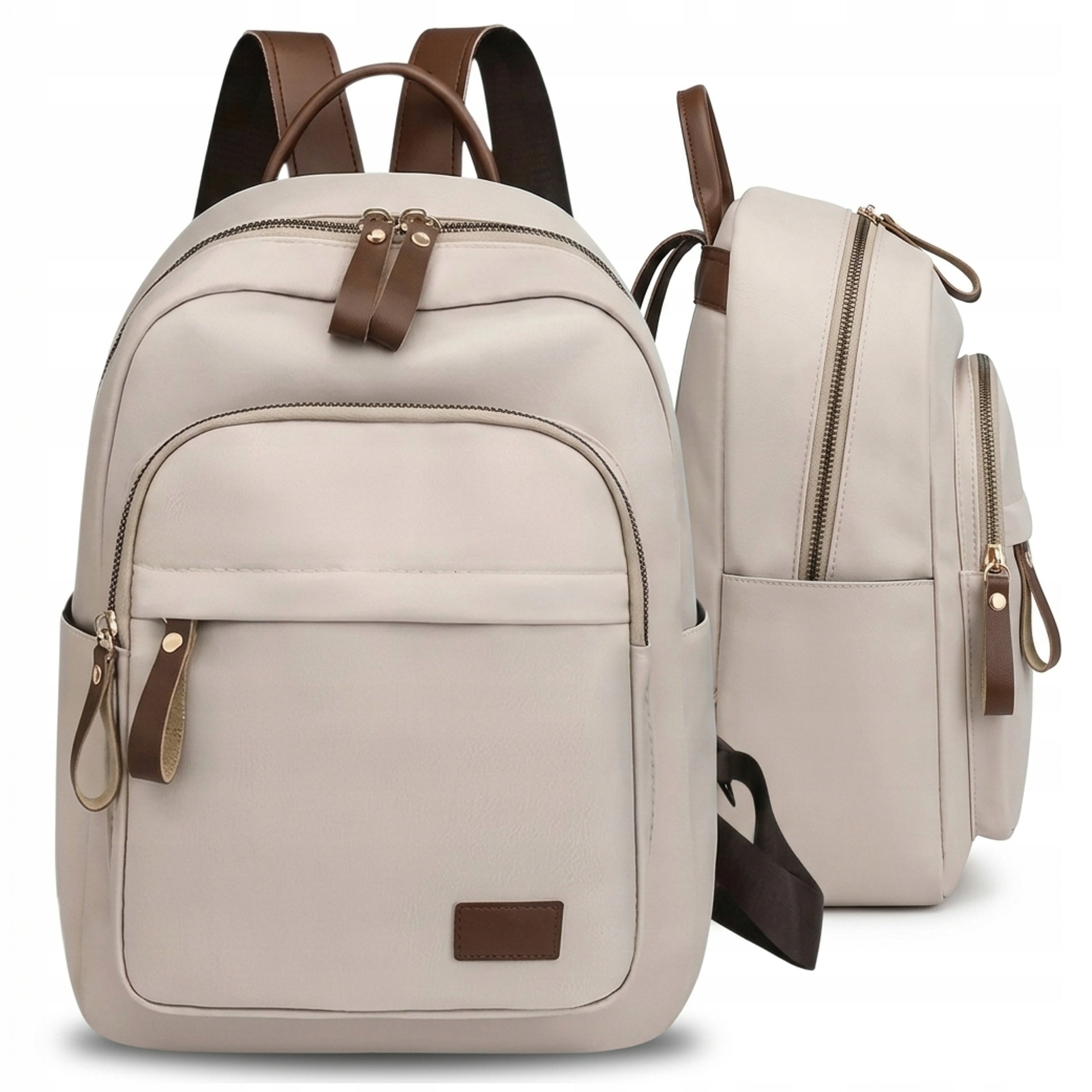 WOMEN'S URBAN HIKING BACKPACK BLACK STYLISH FOR COLLEGE WORK Packaging status original