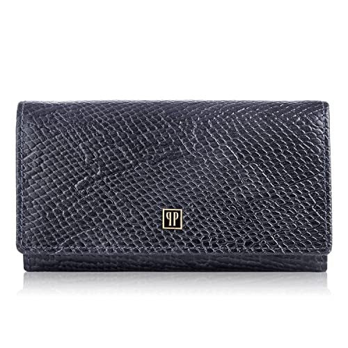 WOMEN'S WALLET BLACK LARGE PAOLO PERUZZI FOR WOMEN'S GIFT Brand no brand