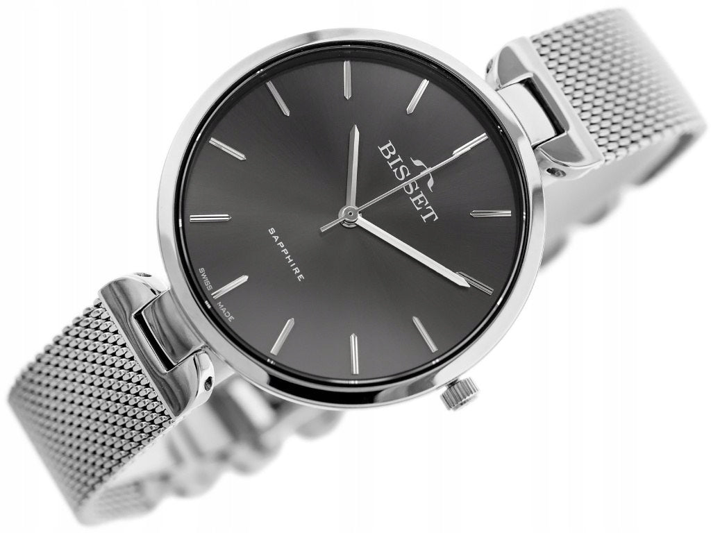 WOMEN'S WATCH BISSET (zb583a) - SAPPHIRE GLASS on bracelet for WOMEN Packaging status original