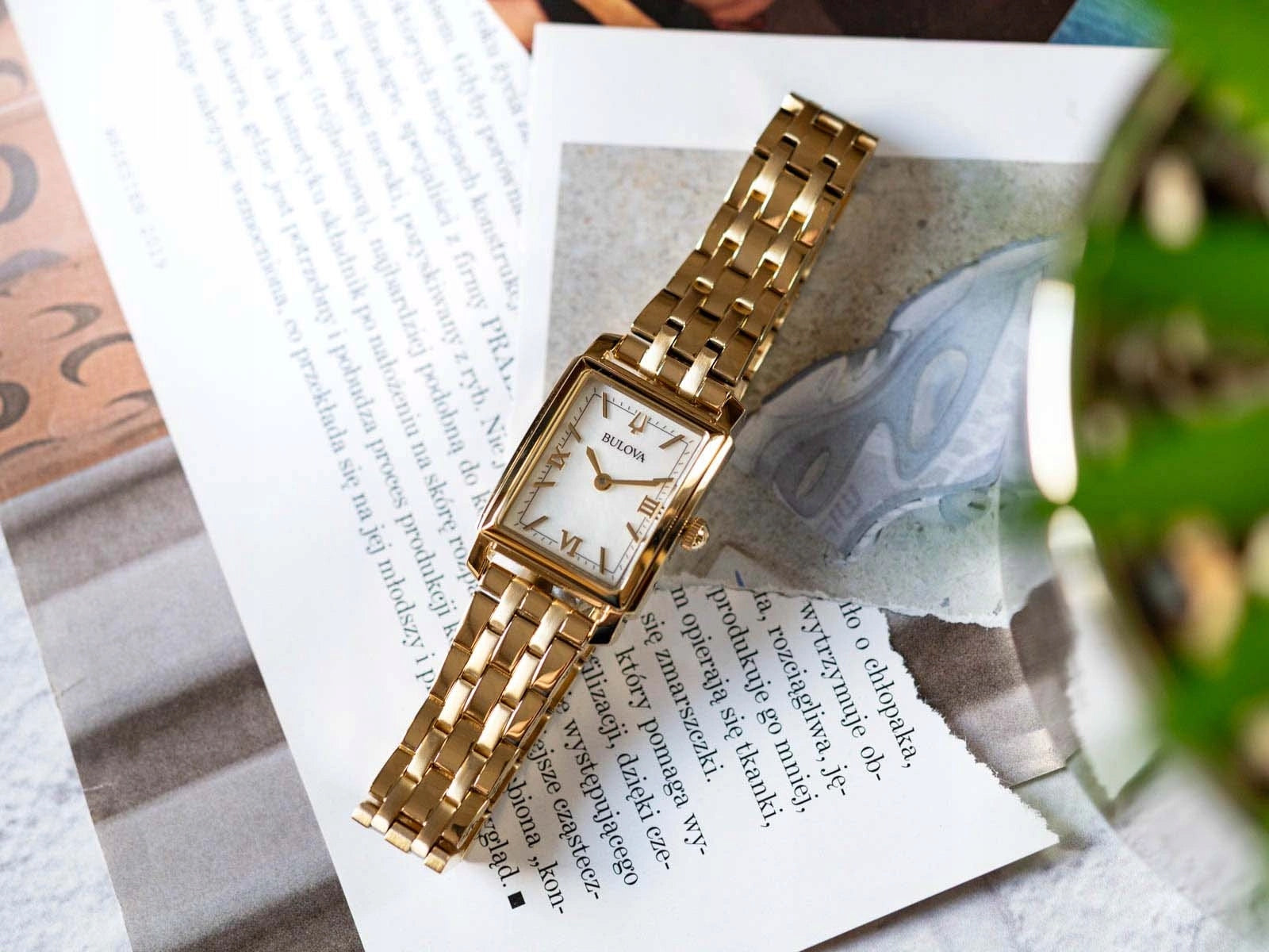 WOMEN'S WATCH BULOVA BULOVA 97L177 SUTTON GOLD ON BRACELET ELEGANT Brand Bulova