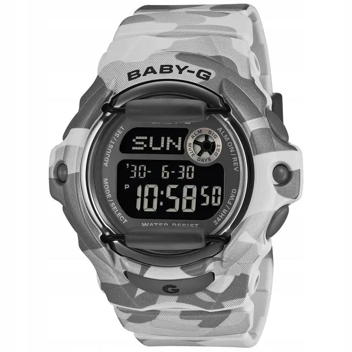 WOMEN'S WATCH CASIO BG-169CMB-8ER BABY-G GREY ON STRAP 200M