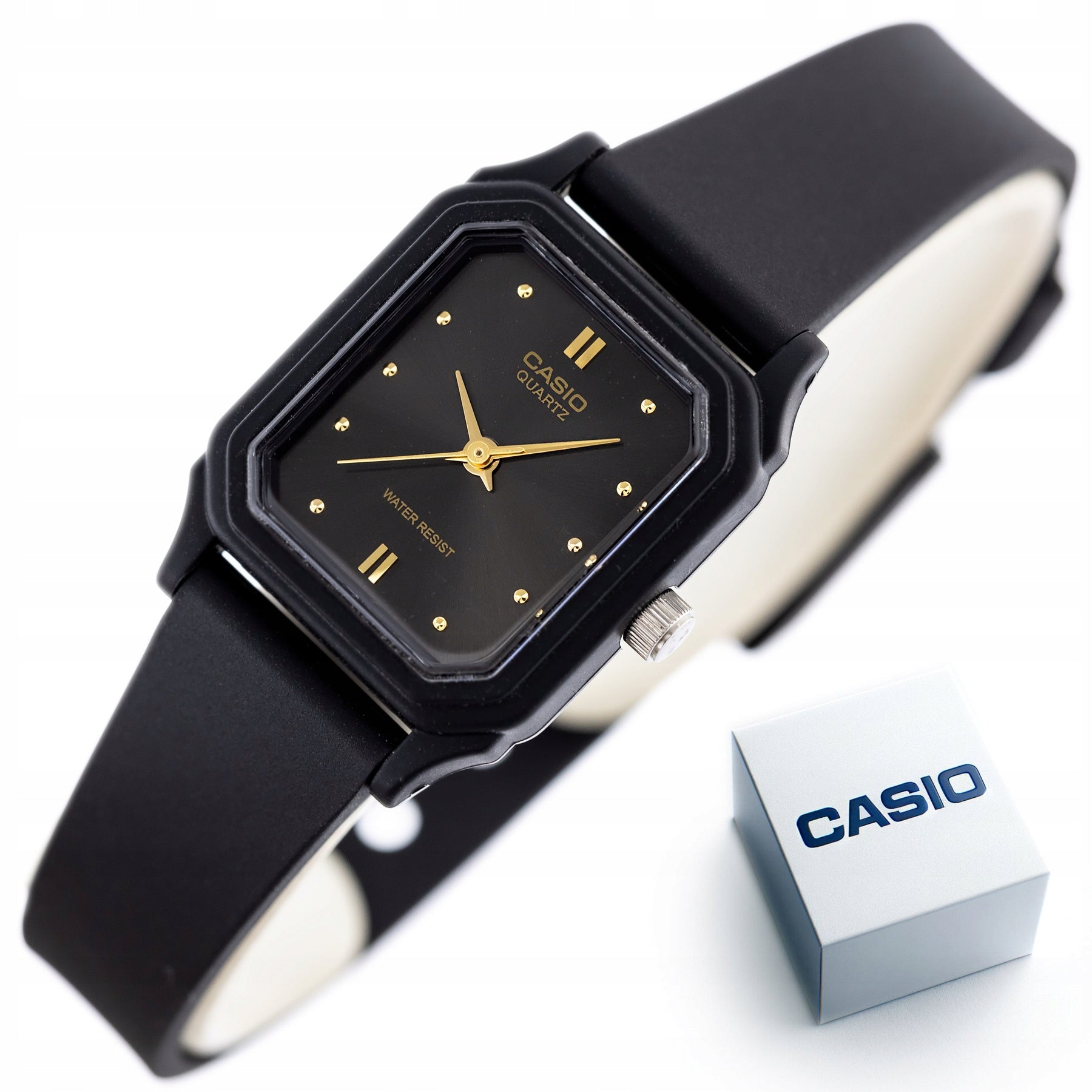 WOMEN'S WATCH CASIO LQ-142E-1A (zd598e) - CLASSIC + BOX
