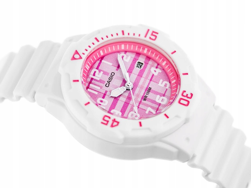 WOMEN'S WATCH CASIO LRW-200H 4CVDF + BOX +GRAWER Brand CASIO