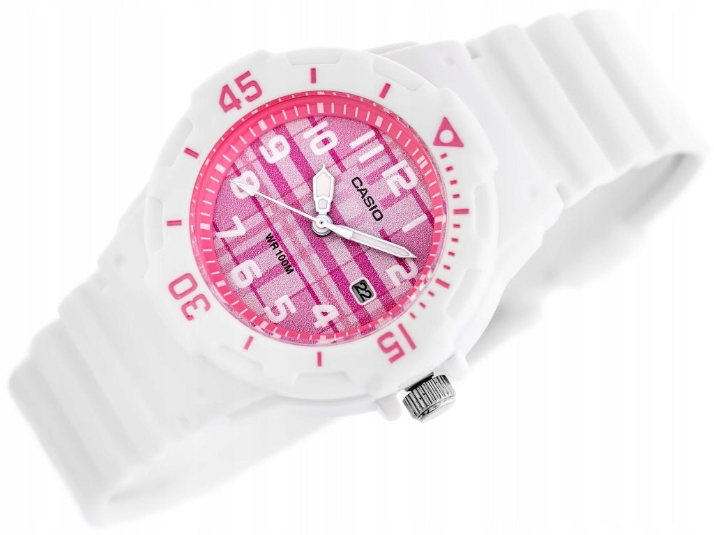 WOMEN'S WATCH CASIO LRW-200H 4CVDF + BOX +GRAWER Packaging status original
