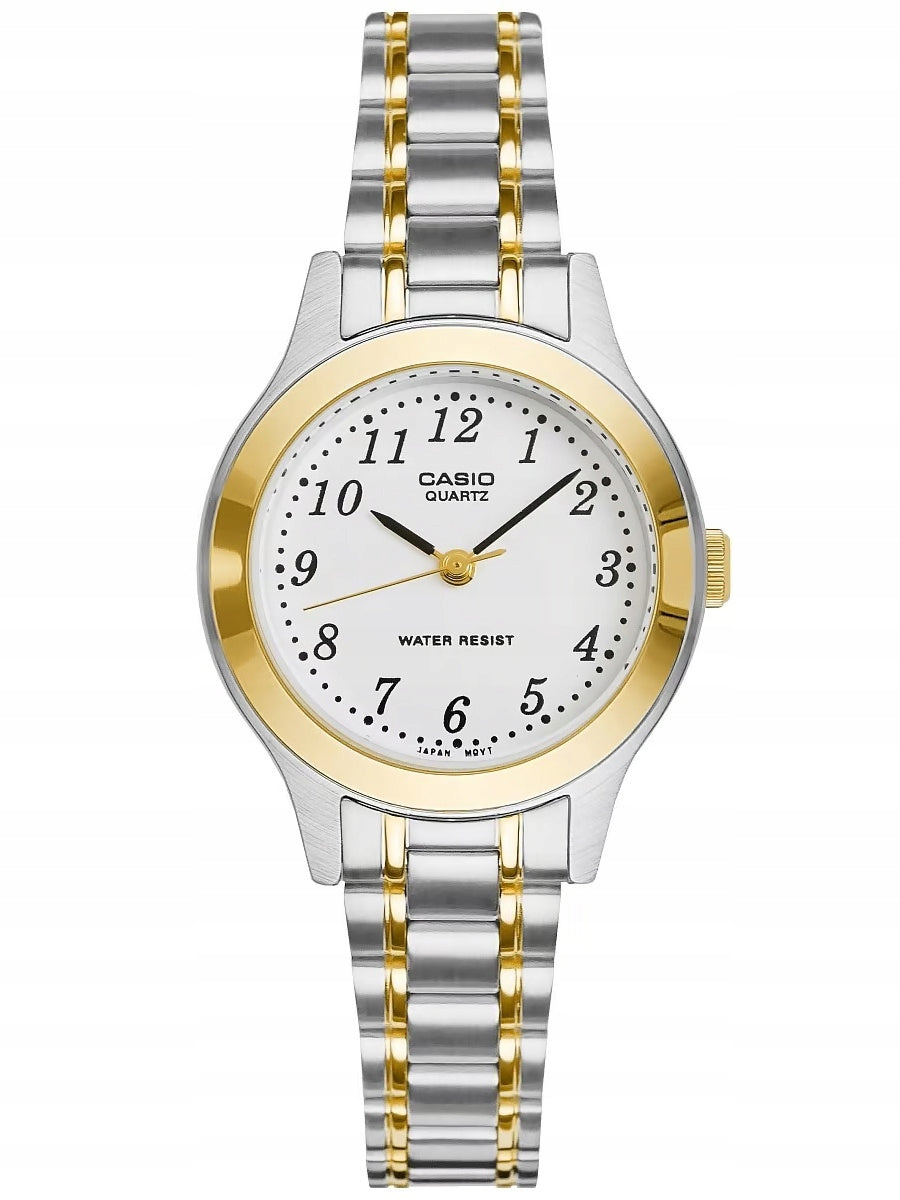 WOMEN'S WATCH CASIO LTP-1128G-7B + BOX +GRAWER
