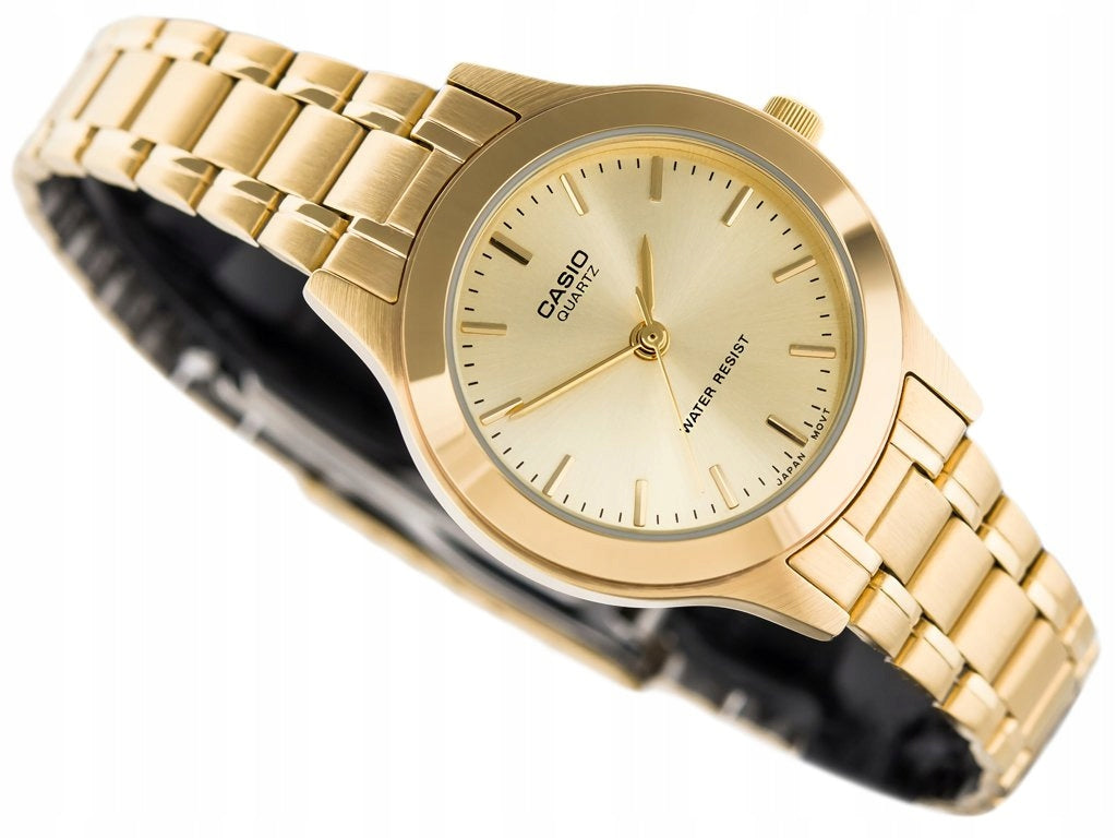 WOMEN'S WATCH CASIO LTP-1128N 9A + BOX +GRAWER Brand CASIO