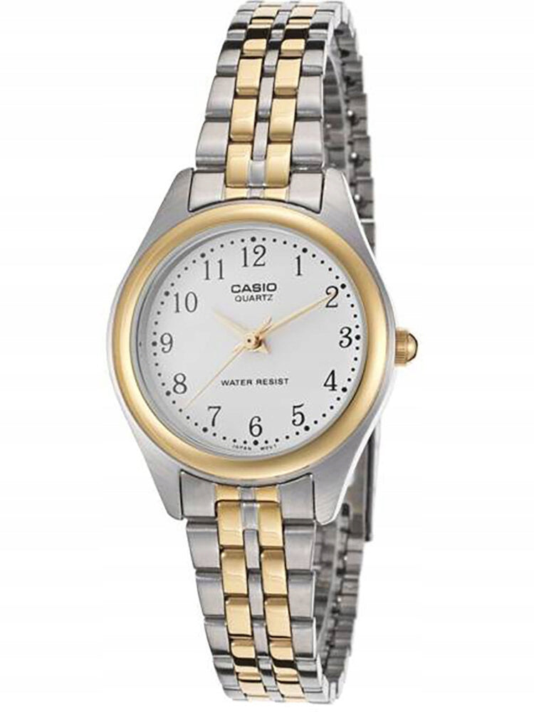 WOMEN'S WATCH CASIO LTP-1129G-7B + BOX +GRAWER