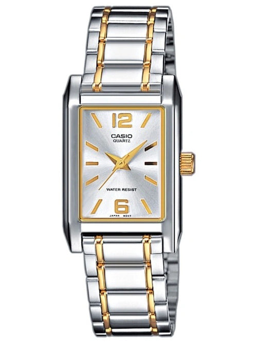 WOMEN'S WATCH CASIO LTP-1235SG-7AEF + BOX + ENGRAVING