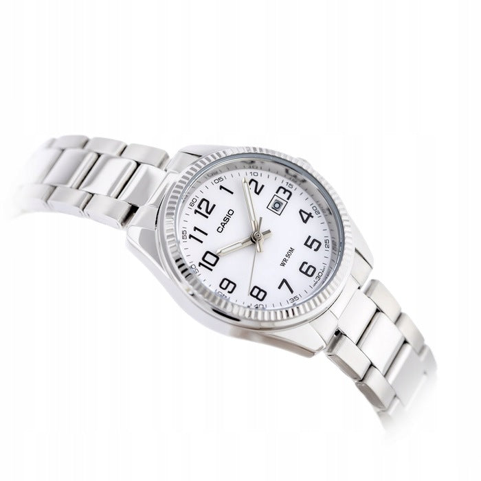 WOMEN'S WATCH CASIO LTP-1302D 7BVEF (zd521e) + BOX + ENGRAVING Functions date display neobrite waterproof