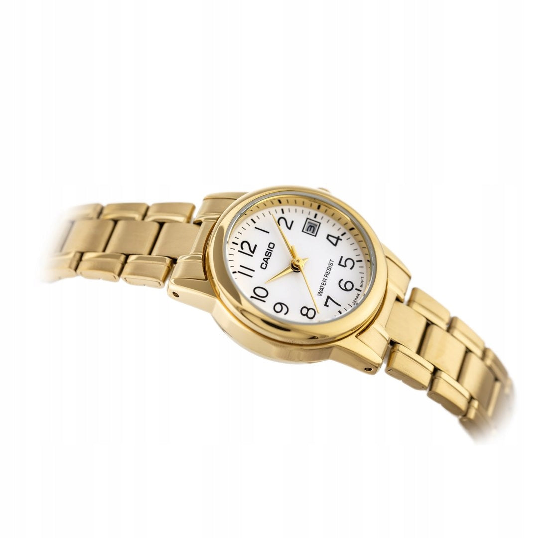 WOMEN'S WATCH CASIO LTP-V002G-7B2UDF (zd587g) + BOX Casio Strap material other