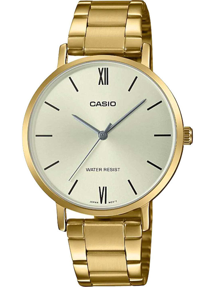 WOMEN'S WATCH CASIO LTP-VT01G-9B + BOX (zd613h) Packaging status original