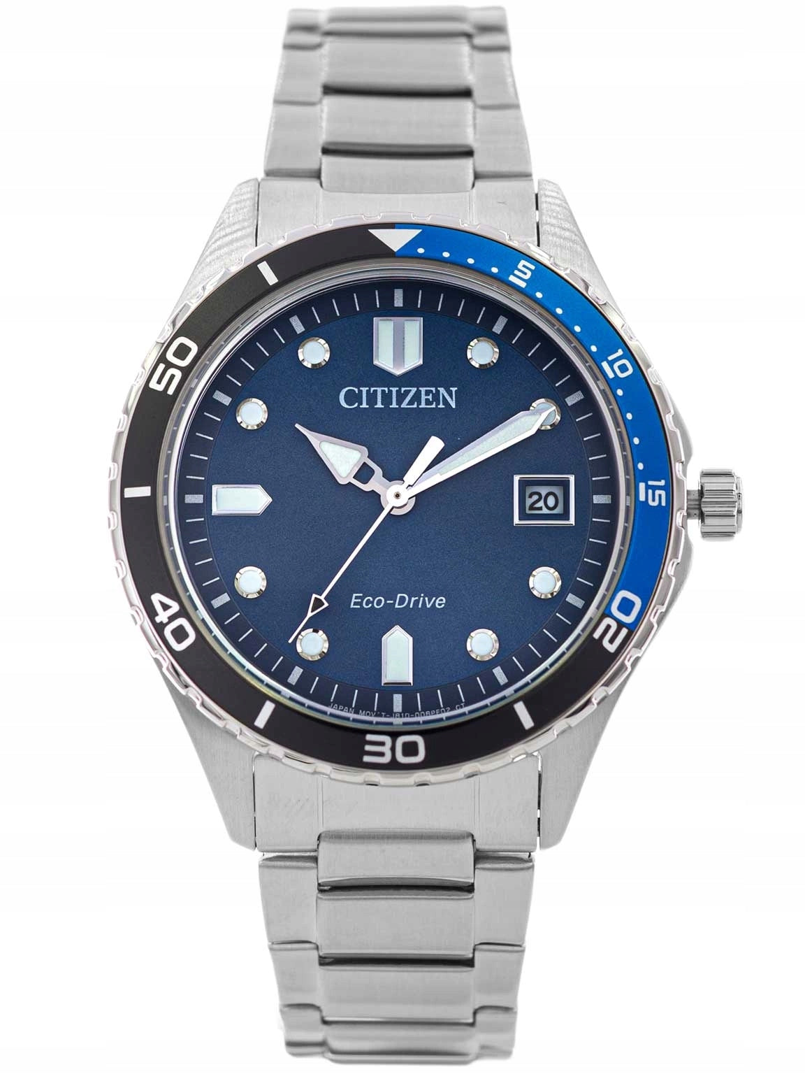 WOMEN'S WATCH CITIZEN AW1821-89L ECO-DRIVE AQUA SPORT LADY SOLAR 100M Brand Citizen