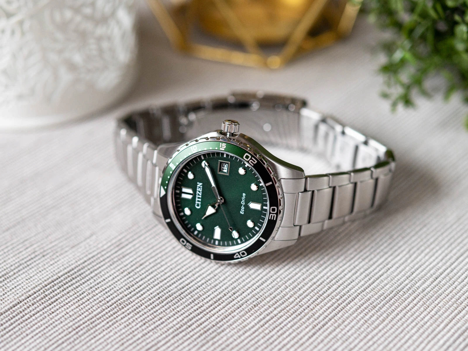 WOMEN'S WATCH CITIZEN AW1828-80X ECO-DRIVE AQUA SPORT LADY SOLAR 100M Brand Citizen