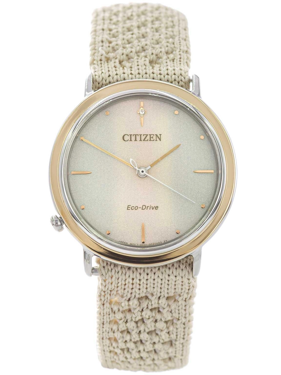 WOMEN'S WATCH CITIZEN EM1006-40A ECO-DRIVE CITIZEN L SOLAR SET Brand Citizen