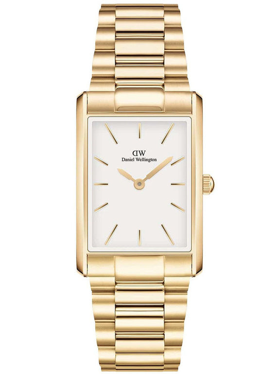 WOMEN'S WATCH DANIEL WELLINGTON 24mm Bound 3-Link DW00100703 BOX
