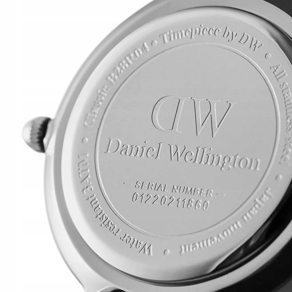 WOMEN'S WATCH DANIEL WELLINGTON Classic Petite Sterling DW00100220 28mm Product weight with unit packaging 0.043 kg