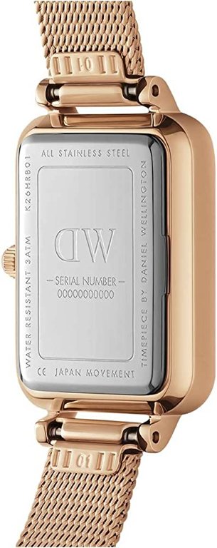 WOMEN'S WATCH DANIEL WELLINGTON DW00100431 - QUADRO EAN (GTIN) 7315030022032