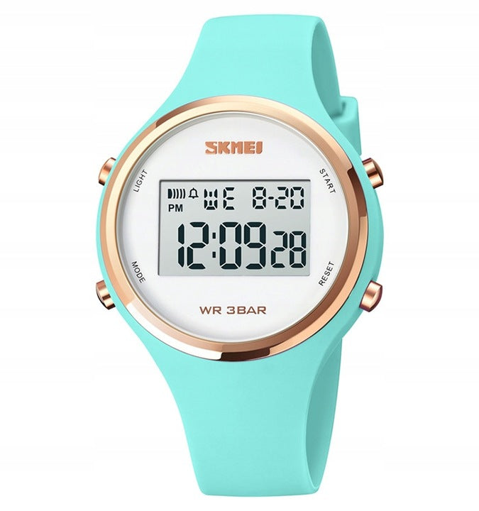 WOMEN'S WATCH ELECTRONIC STOPWATCH ALARM DATE BACKLIGHT DIAL Brand no brand