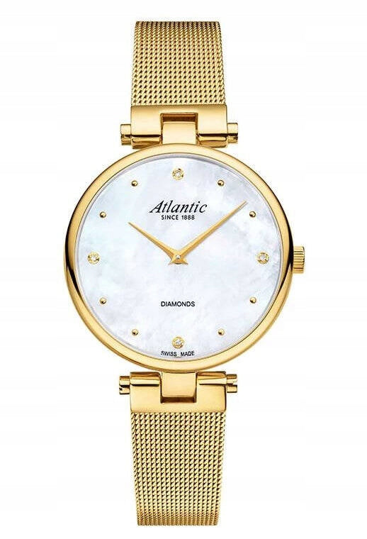 WOMEN'S WATCH ELEGANT ATLANTIC DIAMONDS 29044.45.07GMB Packaging status original