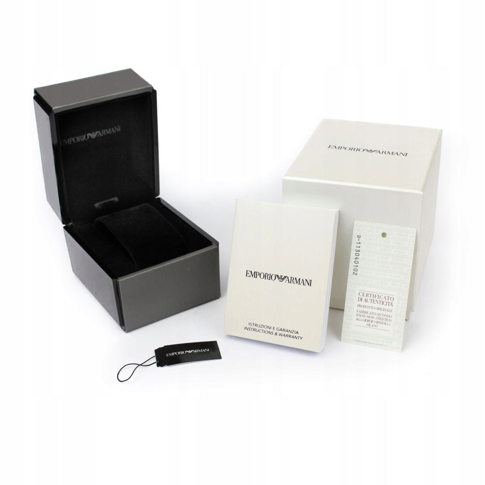 WOMEN'S WATCH EMPORIO ARMANI AR11609 CERTIFICATE BOX SET Brand Emporio Armani