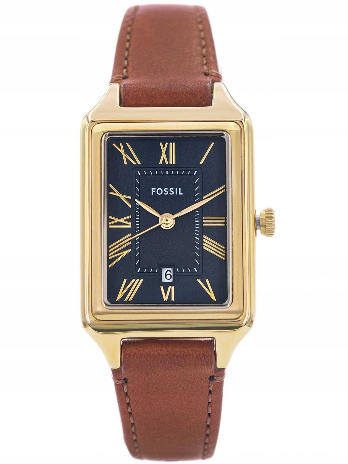 WOMEN'S WATCH FOSSIL ES5303 RAQUEL BROWN ON STRAP ELEGANT Packaging status original