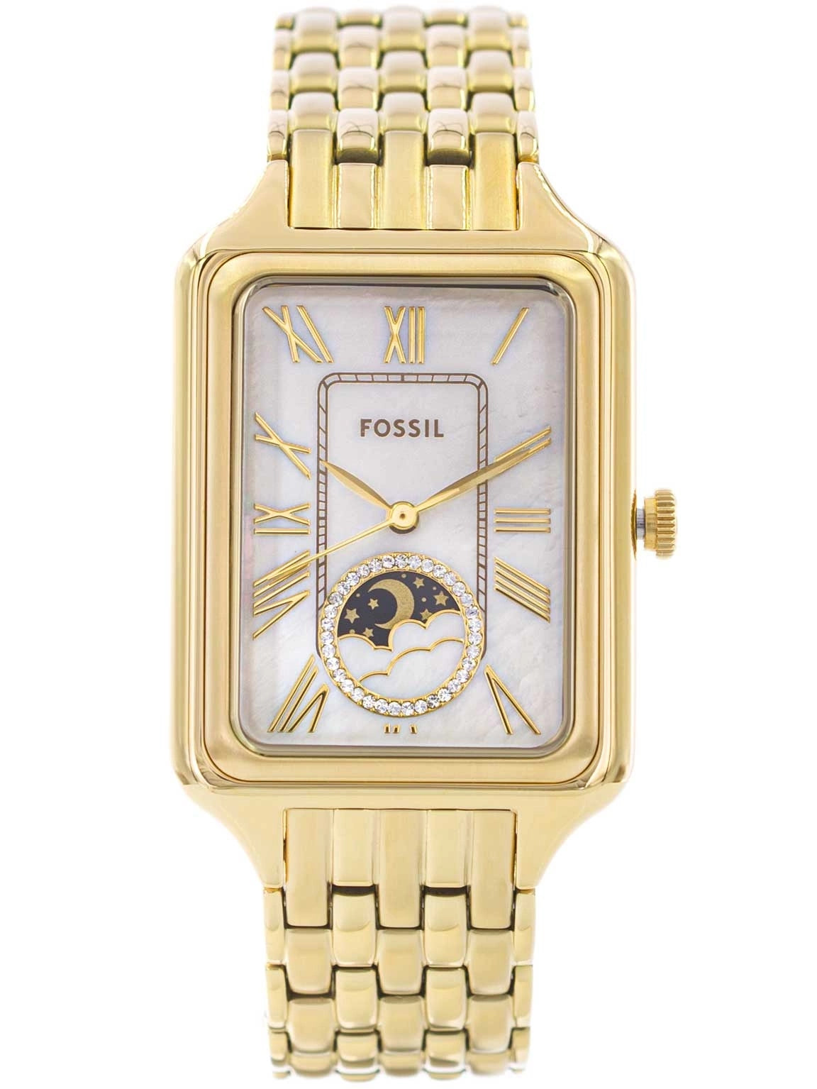 WOMEN'S WATCH FOSSIL ES5398 RAQUEL ON BRACELET INDICATOR DAY/NIGHT Packaging status original