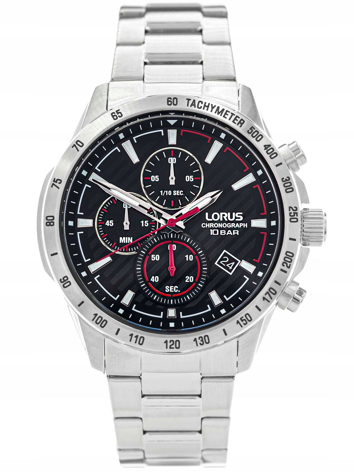 WOMEN'S WATCH LORUS RM391HX9 ELEGANT BRACELET CHRONOGRAPH DATE 100M Brand Lorus