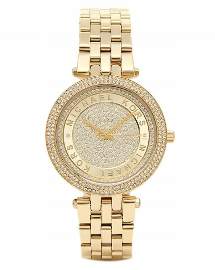 WOMEN'S WATCH MICHAEL KORS MK3445 MINI DARCI GOLD ORIGINAL + BOX